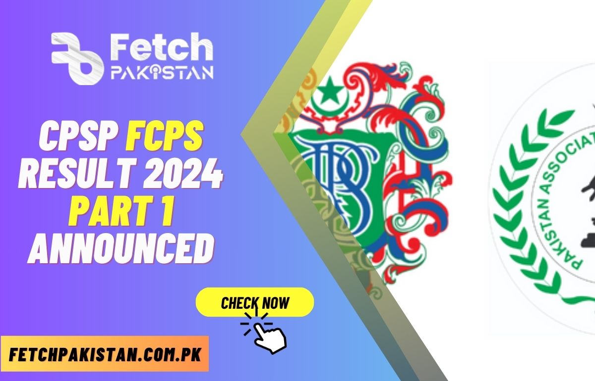 CPSP FCPS Result 2024 Part 1