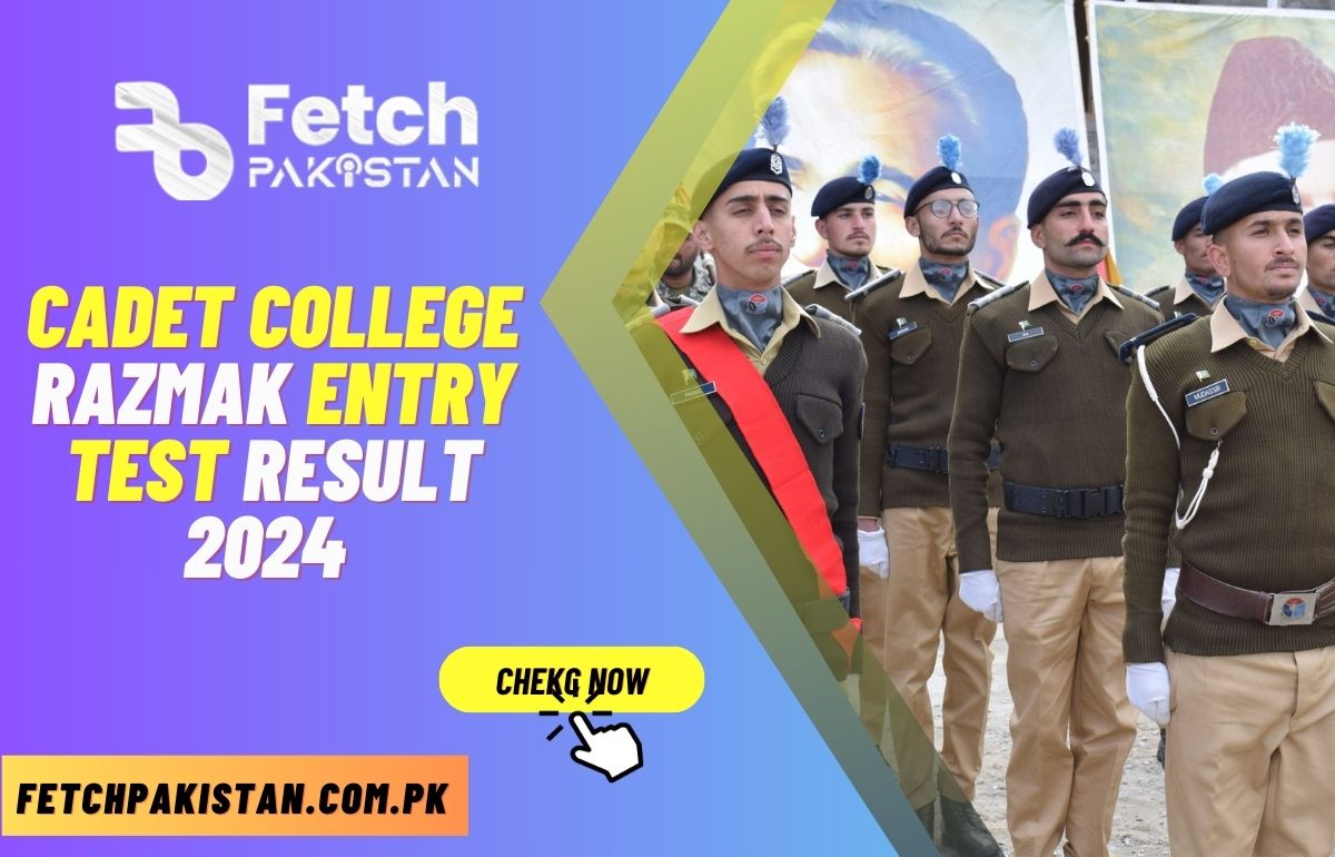 Cadet College Razmak Entry Test Result 2024 Announced Date