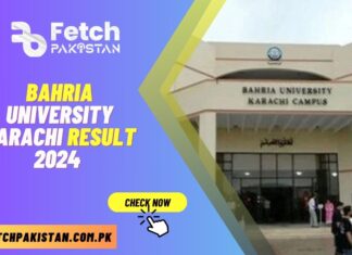 Bahria University Karachi Result 2024 Announced