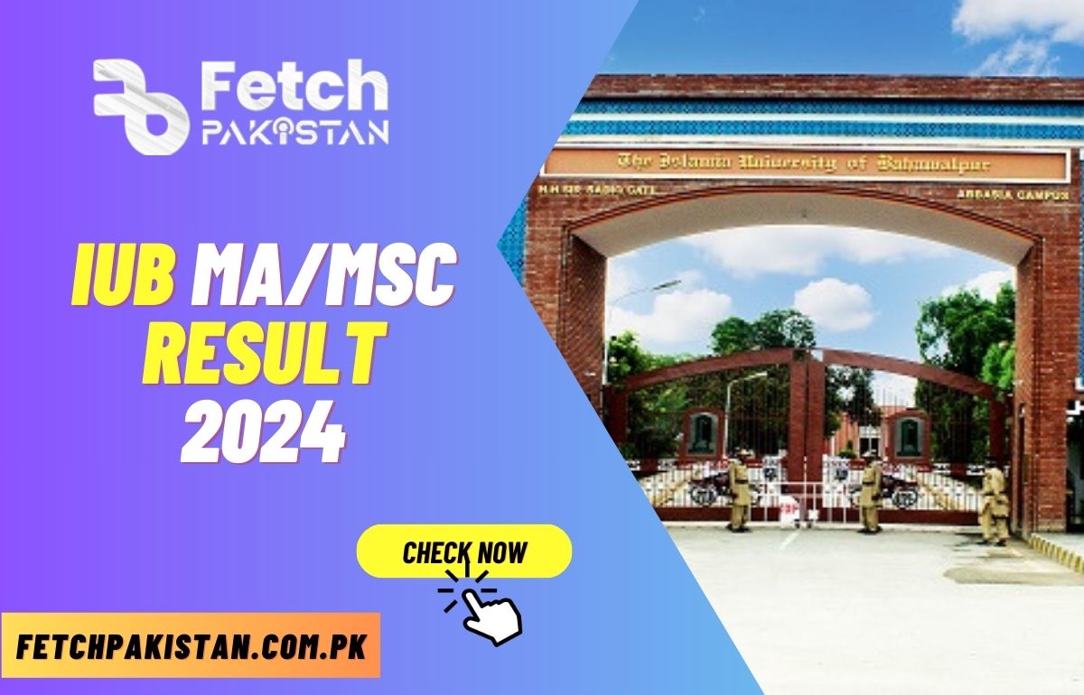 IUB MAMSc Result 2024