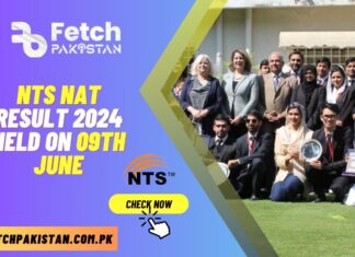 NTS NAT Result 2024 Held on 09th June @nts.org.pk