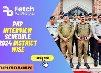 PHP Interview Schedule 2024 District Wise Announced