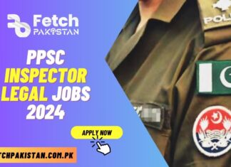 PPSC Inspector Legal Jobs 2024 Apply Online & Application Form