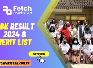 SBK Result 2024 & Merit List Announced @edurecruit.com.pk