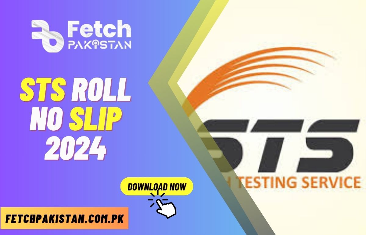 STS Roll No Slip 2024 Download in PDF