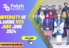 University of Lahore MTO Jobs June 2024 Advertisement University of Lahore MTO Jobs June 2024