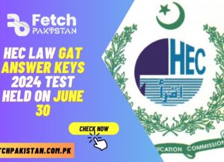 HEC LAW GAT Answer Keys 2024 Test Held on June 30