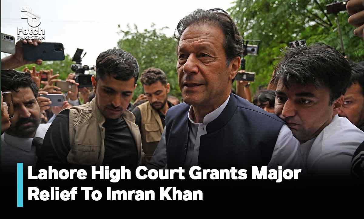 Lahore High Court Grants Major Relief To Imran Khan