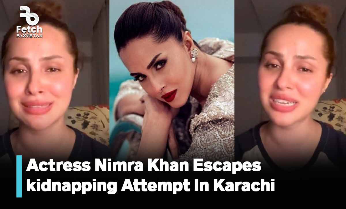 Actress Nimra Khan Escapes kidnapping Attempt In Karachi