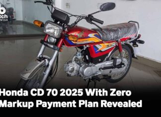 Honda CD 70 2025 Zero Markup Payment Plan Revealed