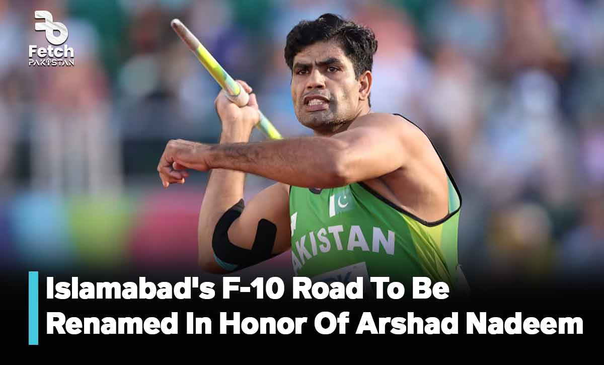 Islamabad's F-10 Road To Be Renamed In Honor Of Olympic Hero Arshad Nadeem