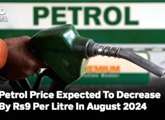 Petrol Price Expected To Decrease By Rs9 Per Litre In August 2024