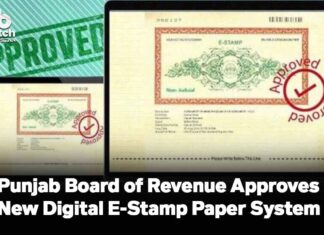 Punjab Board of Revenue Approves New Digital E-Stamp Paper System