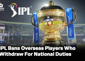 IPL Bans Overseas Players Who Withdraw For National Duties