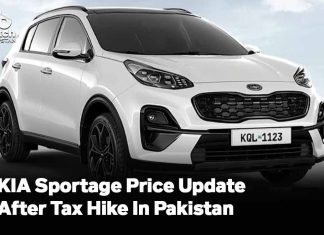 KIA Sportage Price Update After Tax Hike In Pakistan