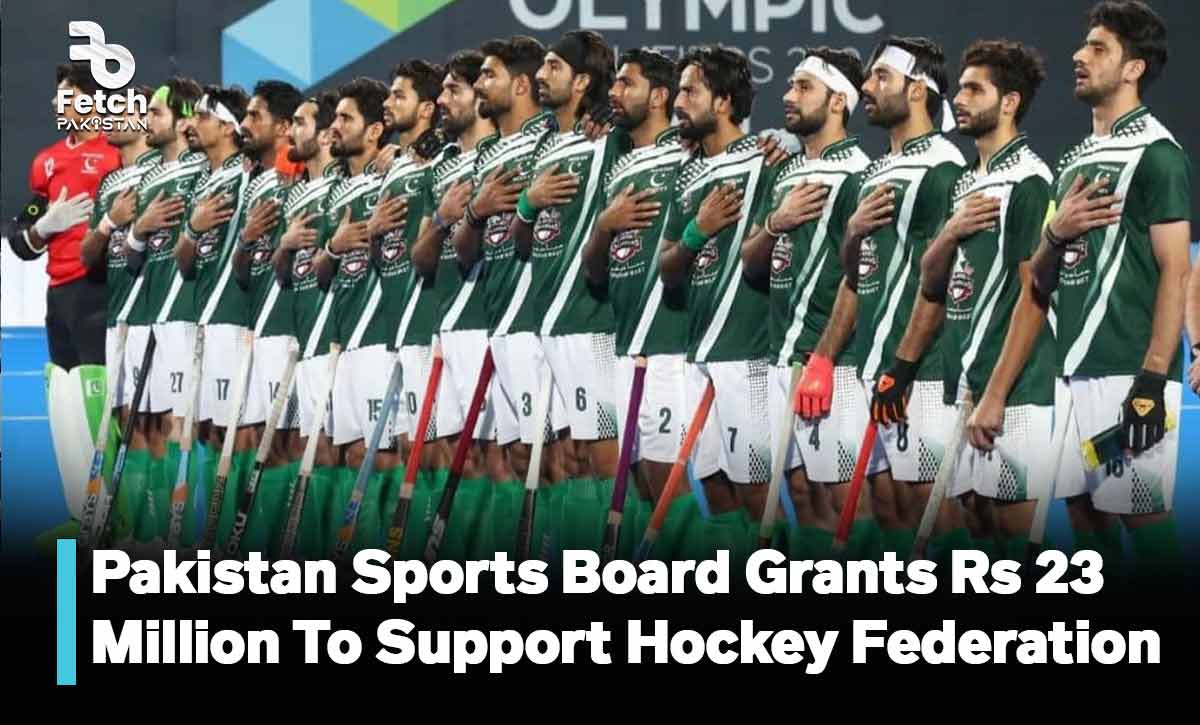 Pakistan Sports Board Grants Rs 23 Million To Support Hockey Federation