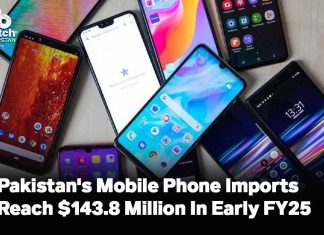 Pakistan's Mobile Phone Imports Reach $143.8 Million In Early FY25