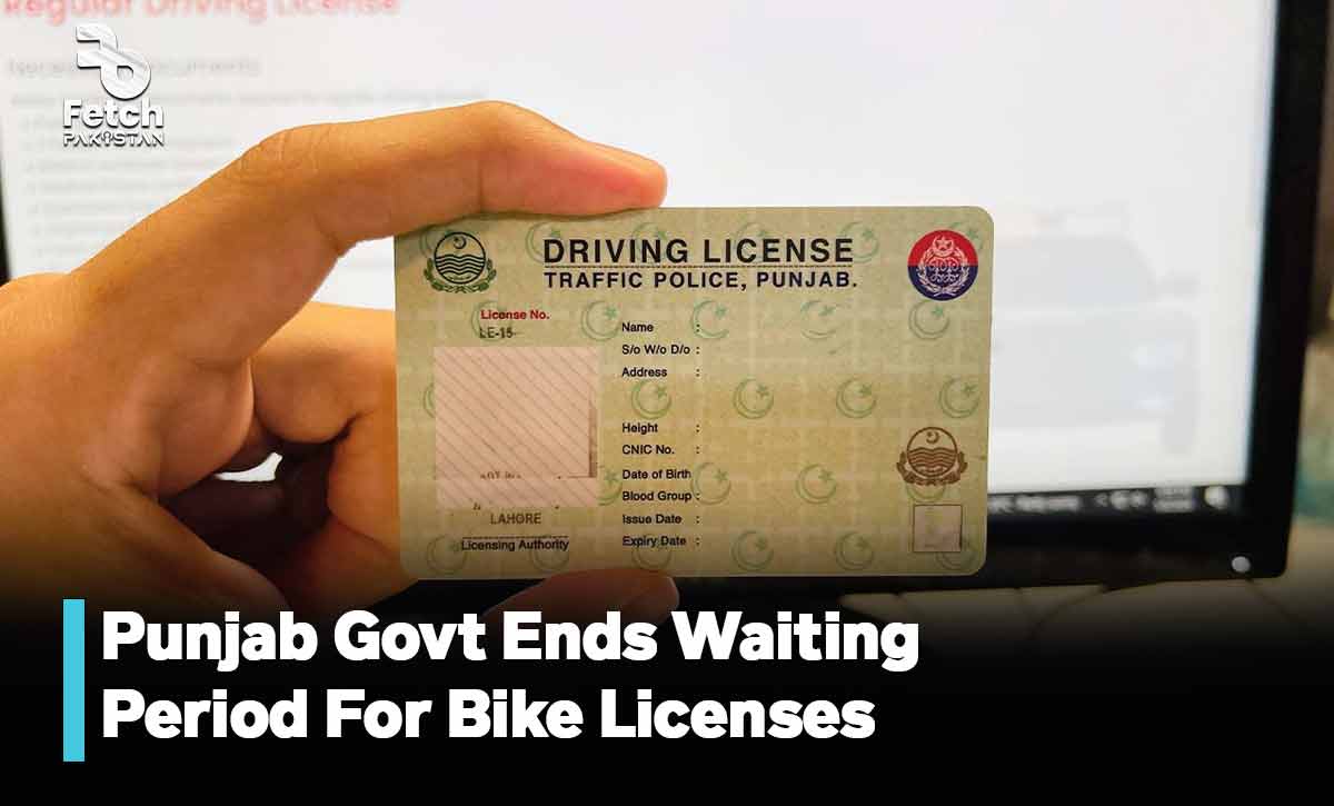 Punjab Govt Ends Waiting Period For Bike Licenses