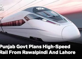 Punjab Govt Plans High-Speed Rail From Rawalpindi and Lahore