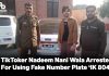 TikToker Nadeem Nani Wala Arrested For Using Fake Number Plate ‘IK 804’ TikToker Nadeem Nani Wala Arrested For Using Fake Number Plate ‘IK 804’
