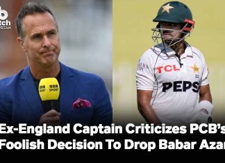 Ex-England Captain Criticizes PCB’s Foolish Decision To Drop Babar Azam