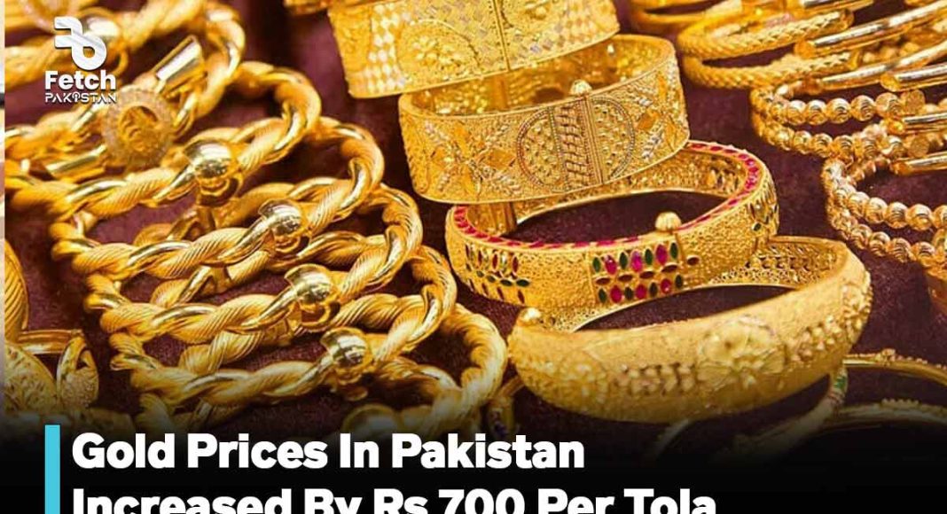 Gold Prices In Pakistan Increased By Rs 700 Per Tola