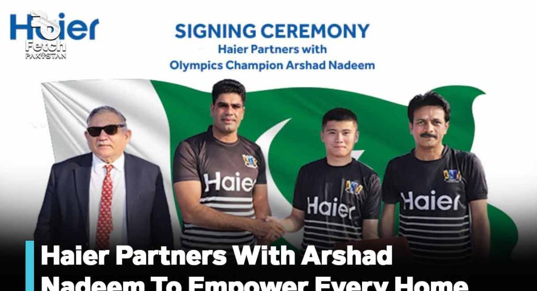 Haier Partners With Olympic Champion Arshad Nadeem To Empower Every Home