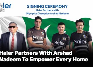 Haier Partners With Olympic Champion Arshad Nadeem To Empower Every Home