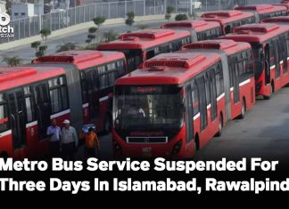 Metro Bus Service Suspended For Three Days In Islamabad and Rawalpindi