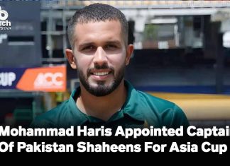 Mohammad Haris Appointed Captain Of Pakistan Shaheens For Asia Cup