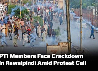 PTI Members Face Crackdown In Rawalpindi Amid Protest Call