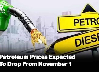 Petroleum Prices Expected To Drop From November 1