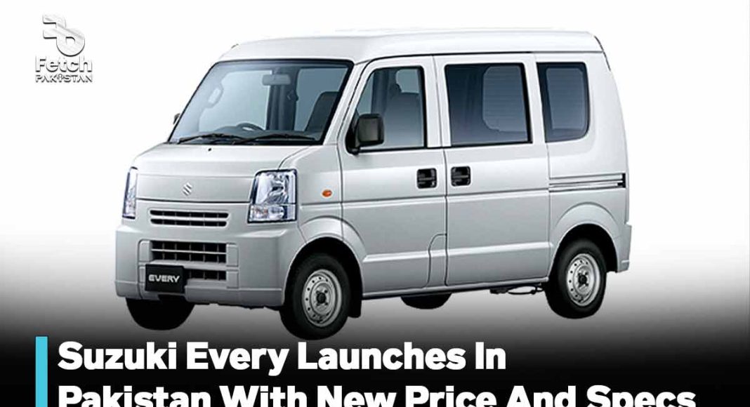 Suzuki Every Launches In Pakistan With New Price and Specs