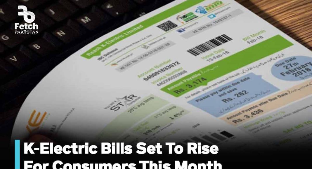 K-Electric Bills Set To Rise For Consumers This Month